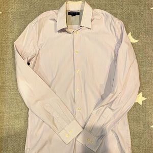 Banana republic mens dress shirt- lavender